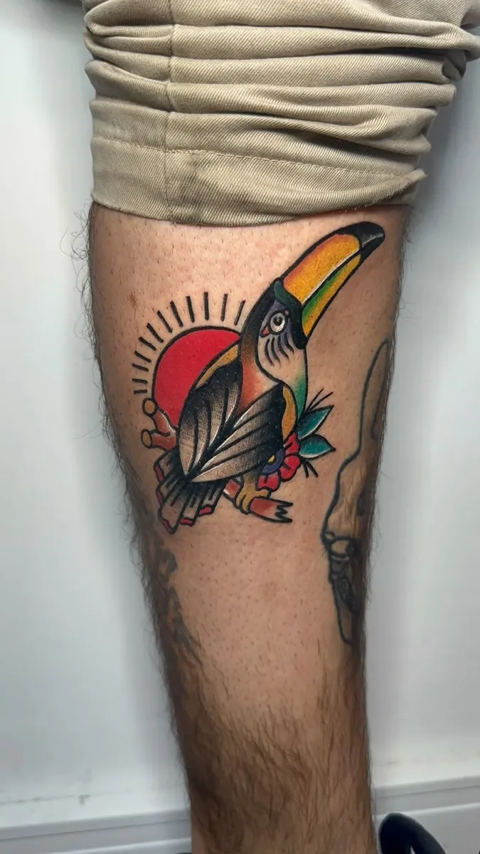 Tucano em estilo tradicional